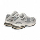 DEPORTIVO ANTE+MALLA GRIS+BLANCO