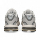 DEPORTIVO ANTE+MALLA GRIS+BLANCO