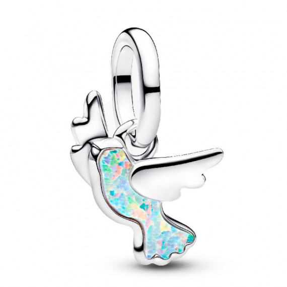 Charm Colgante Mini Paloma Blanca
