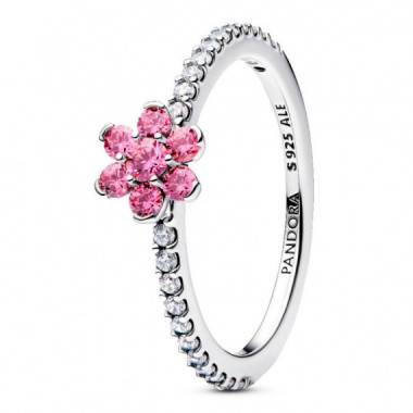 Anillo Flor Brillante Rosa 194499C 02