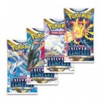 Sobres Cartas Pokemon Coleccionables Tempestad Plateada Espada y Escudo  POKEMON TRADING CARD GAME
