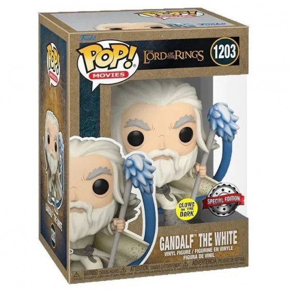 Funko POP Gandalf el Blanco El Señor de los Anillos Exclusivo 1203
