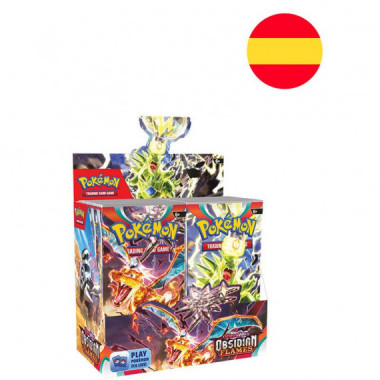 Cartas Pokemon Llamas Obsidianas  BANDAI