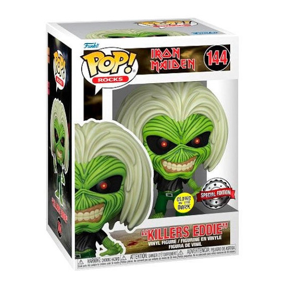 Funko POP Killers Eddie Iron Maiden Exclusivo 144