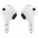 Auriculares Samsung Galaxy Buds4 Inalámbricos Bluetooth ANC 360° Audio Blancos