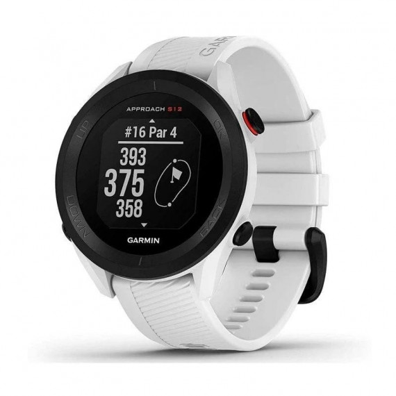 Smartwatch Reloj GARMIN Approach S12 Blanco con GPS para Golf