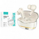 Hoco EW54 Auriculares Bluetooth True Wireless Marfil