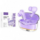 Hoco EW54 Auriculares Bluetooth True Wireless Púrpura