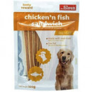 FILOUS Perro Snack Chiken&fish Sandwich 100 Gr
