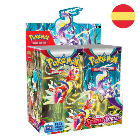 sobre Cartas Escarlata & Purpura Pokémon  BANDAI