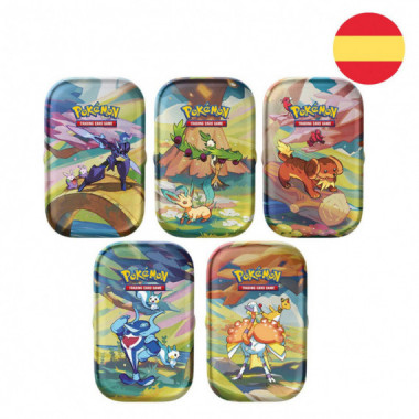 Mini Lata Cartas Pokemon Paldea Vibrante Espa&ntilde;ol  POKEMON TRADING CARD GAME