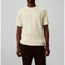 Camiseta calvin Klein Crew verde claro