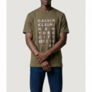 Camiseta Calvin Klein Zielony verde