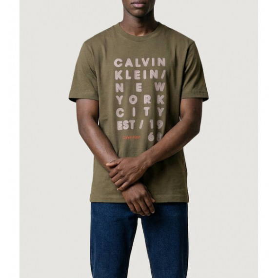 Camiseta Calvin Klein Zielony verde