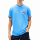 Camiseta Tommy jeans Signature azul