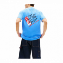 Camiseta Tommy jeans Signature azul
