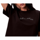 Camiseta Calvin Klein boxy negra