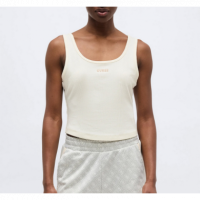 Camiseta GUESS sin Mangas Blanco Crema