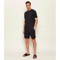 Rib Shorts 10265768 01 Black  BOSS
