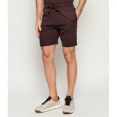 Waffle Shorts 10269584 01 Dark Brown  BOSS