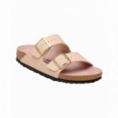 Calzado Sandalias BIRKENSTOCK Arizona Birko-Flor Triples New Beige / Pink Clay