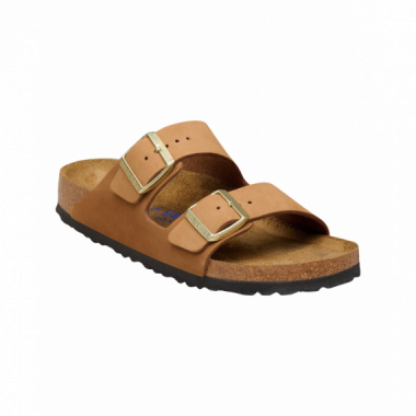 Calzado Sandalias BIRKENSTOCK Arizona Nubuc Plantilla Blanda Mink
