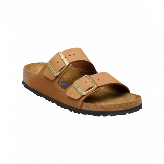Calzado Sandalias BIRKENSTOCK Arizona Nubuc Plantilla Blanda Mink