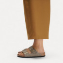 Calzado Sandalias BIRKENSTOCK Arizona Leo Grey Taupe