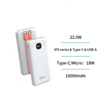 UNICO Bateria Externa 10000Mah PB1725 22.5W