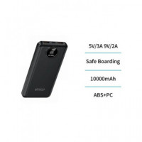 Unico Bateria Externa 10000MAH 2XUSB A/1XTIPO C PB3006 Negro  LALO