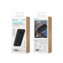 UNICO Bateria Externa 10000Mah 2xUsb A/1xTipo C PB3006 Negro