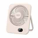 Ventilador Portátil Ultrafino Beige XO