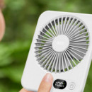 Ventilador Portátil Ultrafino Beige XO