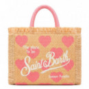 BOLSO COLETTE STRAW HEARTS