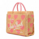 BOLSO COLETTE STRAW HEARTS