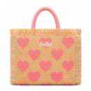 BOLSO COLETTE STRAW HEARTS