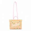BOLSO COLETTE STRAW MINI HEARTS COL0017