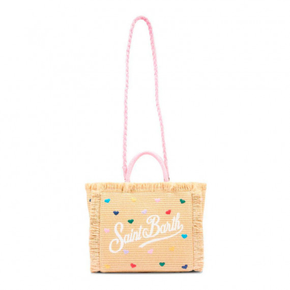 BOLSO COLETTE STRAW MINI HEARTS COL0017