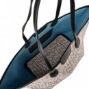 VALENTINO BOLSO VBS9Z501 F82 REVERSE AZZUR/MULTIC