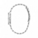 Reloj analógico Crystal de acero inoxidable de 32 mm GW1027L1