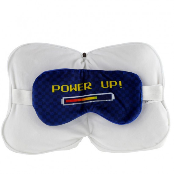 Almohada Viaje con Antifaz Game Over
