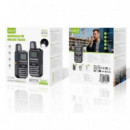 Paquete de 2 Walkie-talkies Gen-x PMR446, 3 Km de Alcance  GEN X