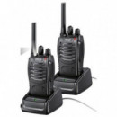 Pack de 2 Walkie-talkies GREEN LYCA GL-WT001 PMR446, Alcance 3KM