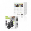 Pack de 2 Walkie-talkies GREEN LYCA GL-WT001 PMR446, Alcance 3KM