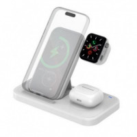 Soporte Cargador Inalámbrico Gen-x 4 en 1 de 20W Plegable  GEN X