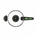 Olla a Presión Monix Presto de 4 Litros en Acero Inoxidable