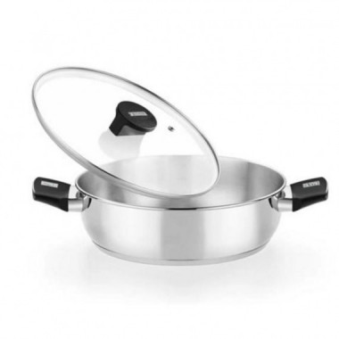 Rustidera Monix Elite de 26 cm con Tapa de Vidrio