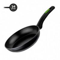 Sartén de Aluminio Forjado MONIX Green de 24 Cm para Inducción
