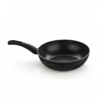 Wok de Aluminio Antiadherente 28CM MONIX Cosmos para Todo Tipo de Cocinas