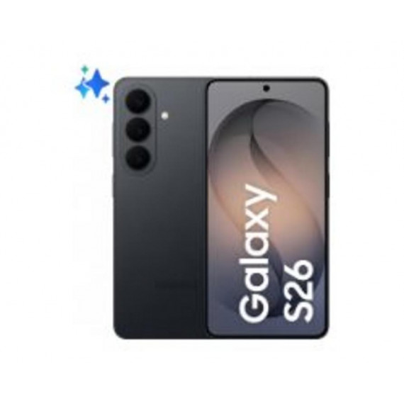Smartphone SAMSUNG Galaxy S26 6.3" 12GB 512GB 5G Negro (SM-S942BZKHEUB)